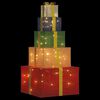 vidaXL Christmas Decoration Gift Box 250 LEDs Warm White