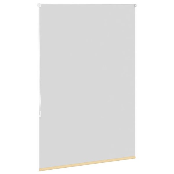 vidaXL Roller Blind Blackout Beige 105x130 cm Fabric Width 100.7 cm Polyester