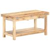 vidaXL Extendable Coffee Table 90x(45-90)x45 cm Solid Mango Wood