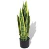 vidaXL Artificial Sansevieria Plant with Pot 65 cm Green