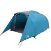 vidaXL Family Tent Tunnel 6-Person Blue Waterproof