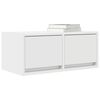 vidaXL TV Cabinet White 60x31x25.5 cm Engineered Wood