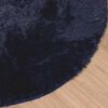 vidaXL Shaggy Rug High Pile NAVARRA Navy 160x160 cm Polyester