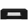 vidaXL TV Cabinet Black Oak 90 x 39 x 30 cm Engineered Wood