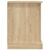 vidaXL TV Cabinet Sonoma Oak 99.5x35.5x48 cm Engineered Wood