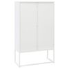 vidaXL Highboard White 80x35x135 cm Steel