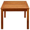 vidaXL Garden Coffee Table 110x60x45 cm Solid Acacia Wood