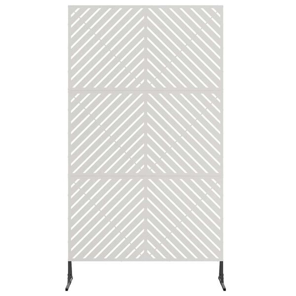 vidaXL Privacy Screen Grey 100 x 50 x 180 cm Steel