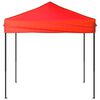 vidaXL Folding Party Tent Red 2x2 m