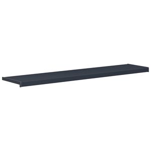vidaXL Window Sill Anthracite with wood grain 160 x 30 x 4.5 cm PVC