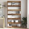 vidaXL Book Cabinet Artisan Oak 100 x 30 x 198 cm Engineered Wood
