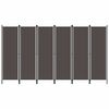 vidaXL 6-Panel Room Divider Anthracite 300x180 cm