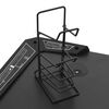 vidaXL Gaming Desk LED with Y Shape Black 110x60x75 cm