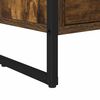 vidaXL TV Cabinet Smoke Oak 100 x 36 x 49.5 cm Engineered Wood