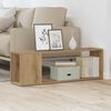 vidaXL TV Cabinet Artisan Oak 100x24x32 cm Engineered Wood