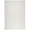 vidaXL Rug IZA Short Pile Scandinavian Look Cream 160x230 cm
