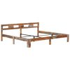 vidaXL Bed Frame without Mattress Solid Wood 200x200cm