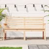 vidaXL Garden Bench 159.5x48x91.5 cm Solid Wood Pine