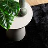 vidaXL Shaggy Rug High Pile NAVARRA Black 120x120 cm Polyester