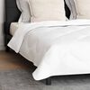 vidaXL Winter Duvet with Pillow 3 pcs White Microfiber