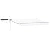 vidaXL Electric Retractable Awning White 3 x 2.5 m
