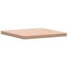 vidaXL Table Top 40x40x2.5 cm Square Solid Wood Beech