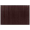 vidaXL Room Divider Bamboo Dark Brown Width 250 cm Height 165 cm