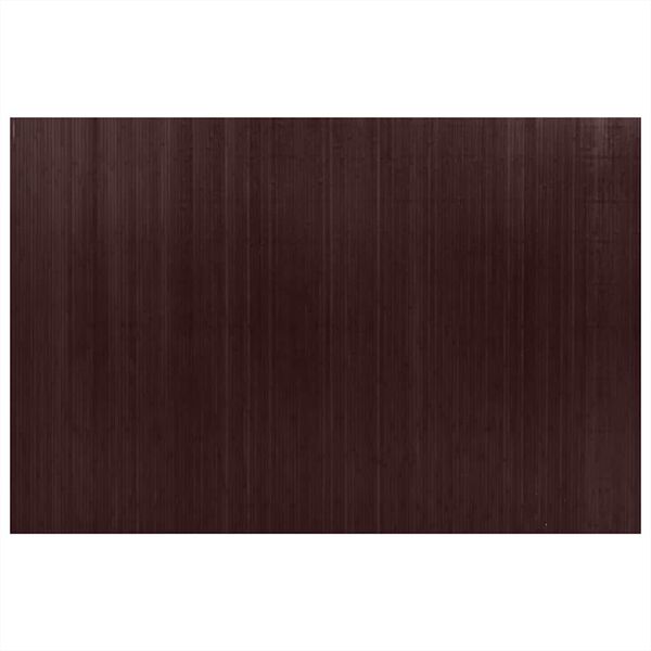 vidaXL Room Divider Bamboo Dark Brown Width 250 cm Height 165 cm
