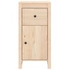 vidaXL Sideboards 2 pcs 40x35x80 cm Solid Wood Pine
