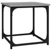 vidaXL Side Table Grey Sonoma 40x40x40 cm Engineered Wood