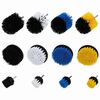 vidaXL Car Brush Set Multicolour Poly Rattan