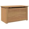 vidaXL Storage Chest with Lid PANAMA 79x42x46 cm Solid Wood Pine