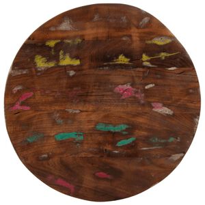 vidaXL Table Top &Oslash; 40x3.8 cm Round Solid Wood Reclaimed