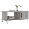 vidaXL Coffee Table Grey Sonoma 90x50x40 cm Engineered Wood