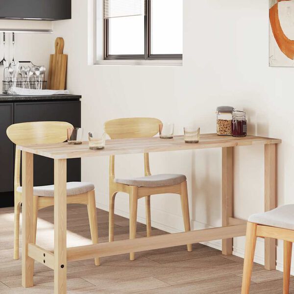 vidaXL Table Top Rectangular 140x60x2 cm Solid Wood Acacia