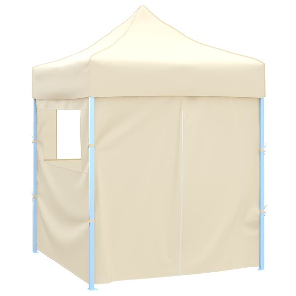 vidaXL Party Tent Folding Cream 200 x 200 x 315 cm Oxford Fabric