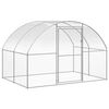 vidaXL Outdoor Chicken Coop 3x16x2 m Galvanised Steel