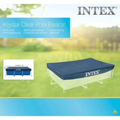 Intex Pool Cover Rectangular 300x200 cm 28038