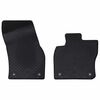 vidaXL Car Mat 2 pcs Black suitable for VW CADDY 2020- Rubber