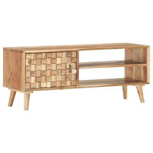 vidaXL TV Cabinet 100x30x40 cm Solid Acacia Wood