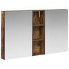 vidaXL Bathroom Cabinet Set 3 pcs 100 x 10.5 x 60.5 cm Engineered wood