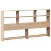 vidaXL Bed Frame without Mattress 180x200 cm Super King Solid Wood Pine