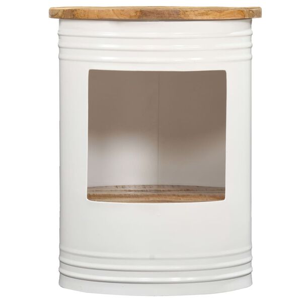 vidaXL Coffee Table 43x55 cm Solid Mango Wood