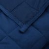 vidaXL Weighted Blanket Blue 200x225 cm 13 kg Fabric