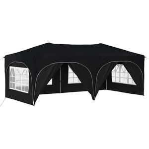 vidaXL Pop-up Party Tent Anthracite 575 x 288 x 245 cm Oxford Fabric