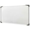 vidaXL Magnetic Whiteboard White 110x60 cm Steel