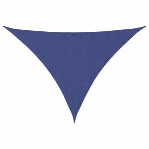 vidaXL Sunshade Sail Oxford Fabric Triangular 2.5x2.5x3.5 m Blue