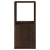 vidaXL Rotating Cabinet Smoked Oak 34.5x34.5x75.5 cm Engineered Wood