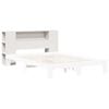 vidaXL Headboard with Storage White 120 cm Solid Wood Pine