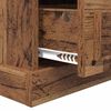 vidaXL Bedside Cabinet 2 pcs Old Wood 36 x 43 x 60 cm Engineered Wood